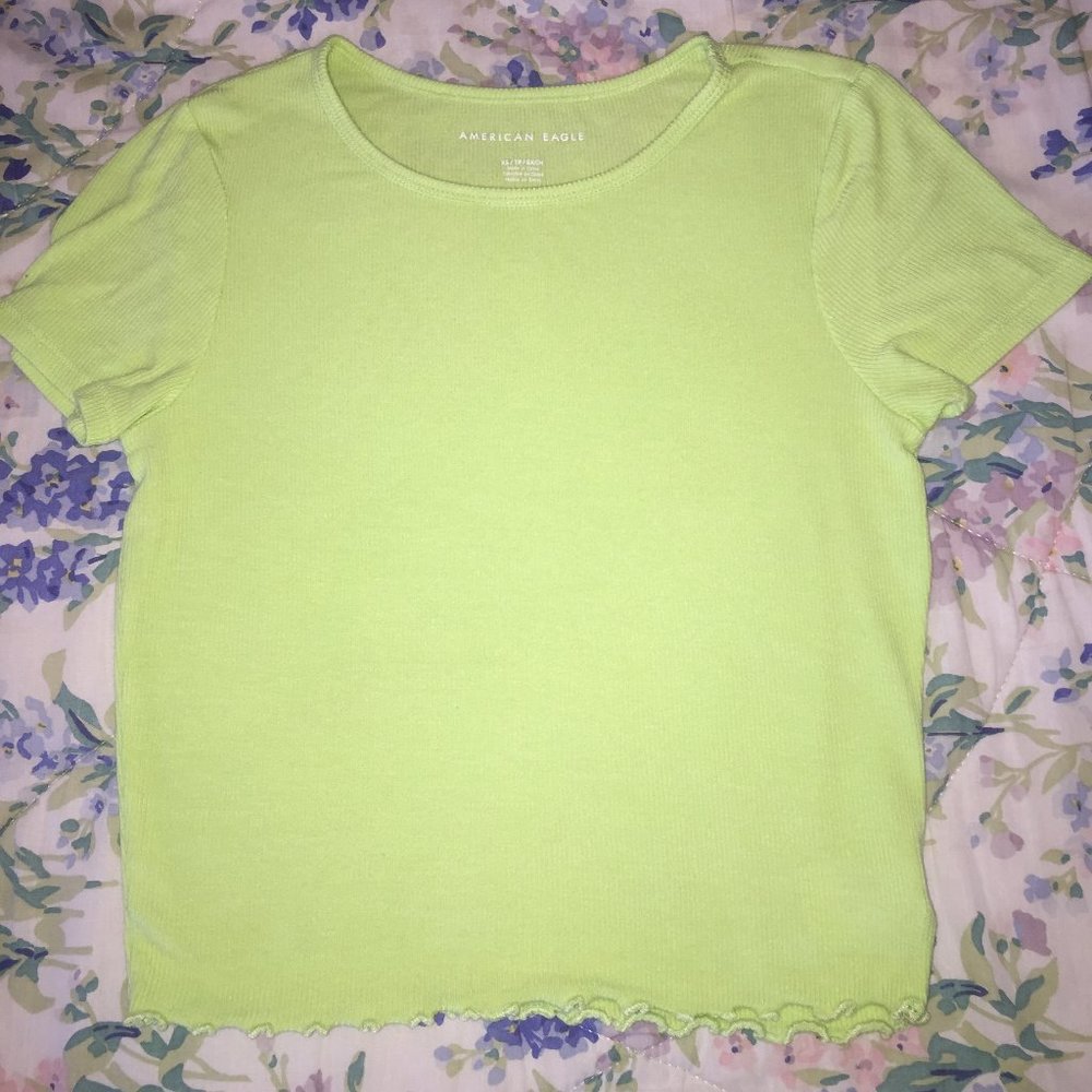 Yellow Crop Top